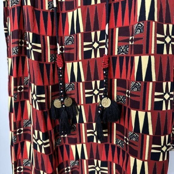 Verb by Pallavi Singhee Dress Red Sarah Tunic size XS - Picture 4 of 16